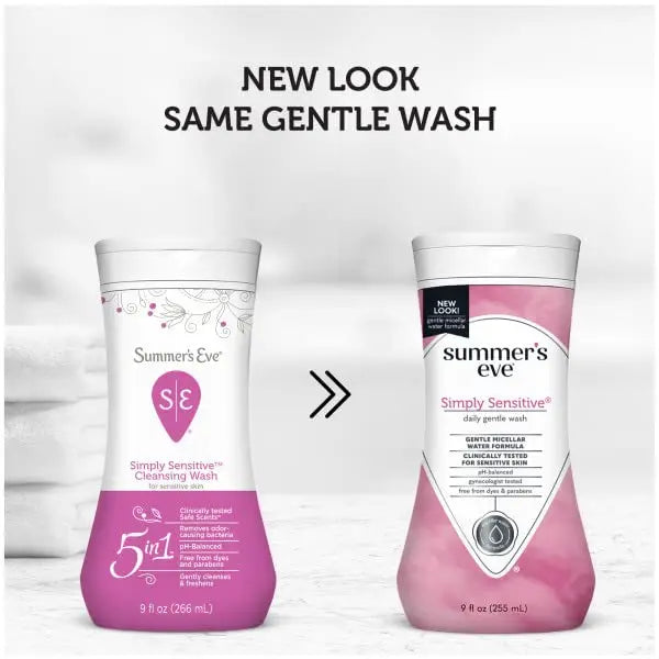 Summer's Eve Cleansing Wash, Simply Sensitive, 9 Fl Oz (Pack of 3) Summer's Eve Au supplements