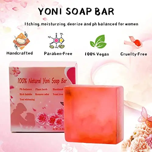Yoni Soap Bars Vaginal Wash & Natural Yoni Oil Set Of 3, Ph Balance Eliminates Odor for Women Wovarkie Au supplements
