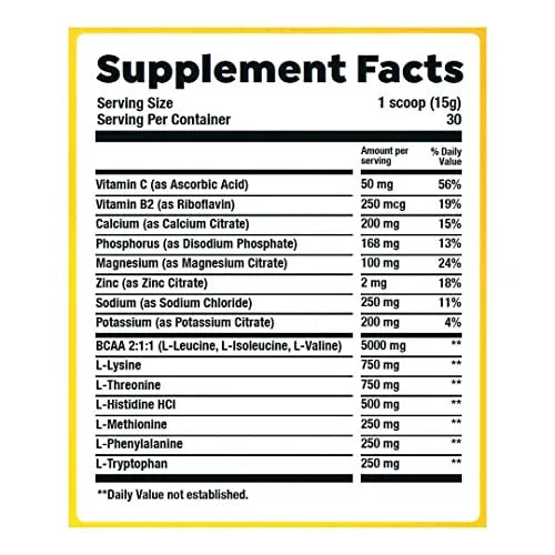 HTLT Supps Perilyte | EAA + BCAA + Electrolytes, 1 LB, 30 Servings (Tropical Fruit Punch) HTLT Supps Au supplements