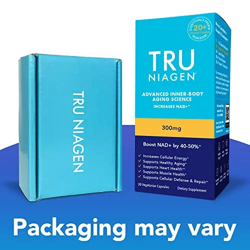 TRU NIAGEN - Patented Nicotinamide Riboside NAD+ Supplement. NR Supports TRU NIAGEN Au supplements
