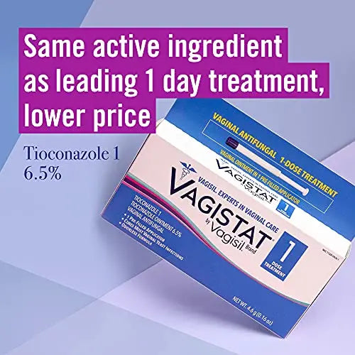 Vagistat 1 Day Single-Dose Yeast Infection Treatment for Women, Antifungal Ointment Helps Relieve Vagisil Au supplements