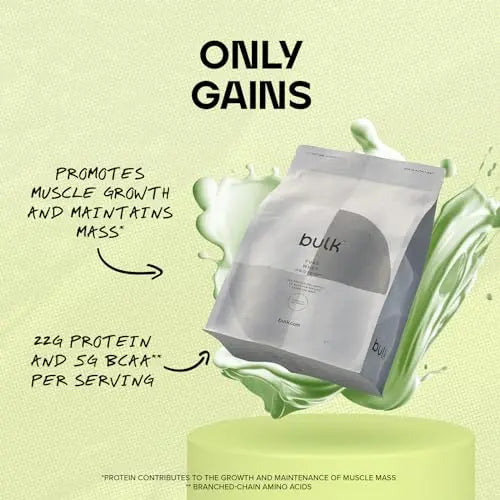 Bulk Pure Whey Protein Powder Shake, Pistachio Ice Cream, 1 kg Bulk Au supplements