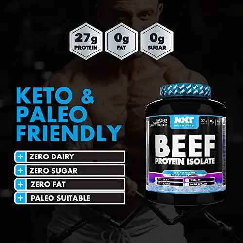 NXT Nutrition Beef Protein Isolate Powder - Protein Powder High in Natural Amino Acids NXT Nutrition Au supplements