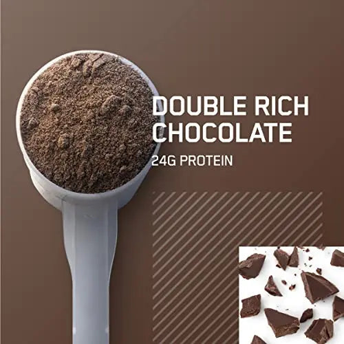 Optimum Nutrition Gold Standard 100% Whey Protein Powder, Double Rich Chocolate Optimum Nutrition Au supplements