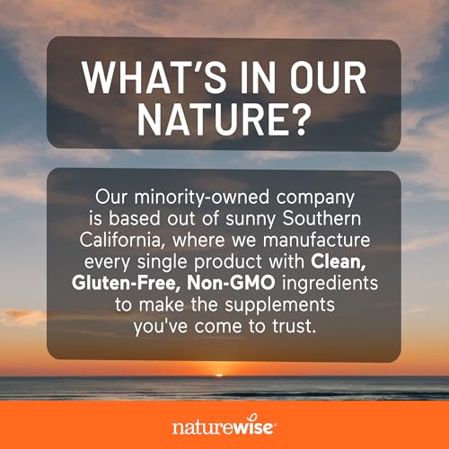 NatureWise Extra Strength Vitamin C Chewable 1000mg for Adults - Natural Orange Flavor - Immune System & Antioxidant Support - Non-GMO