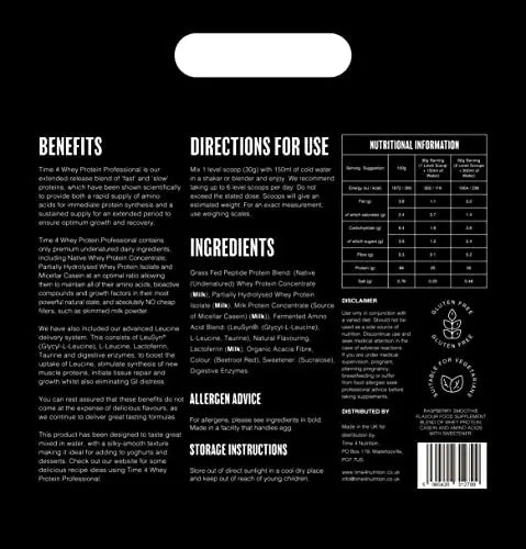 Time 4 Whey Protein Professional Time Release Grass Fed Native Whey Protein Powder Time 4 Nutrition Au supplements
