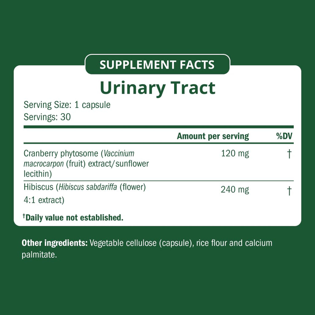 Semaine Urinary Tract Cleanse & Protect – 30 ct, Bladder Support Supplement for Women, Flushes Urinary Tract. Combines Cranberry Proanthocyanidins with Hibiscus. Semaine Au supplements