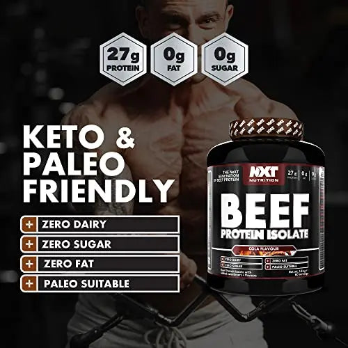NXT Nutrition Beef Protein Isolate Powder - Protein Powder High in Natural Amino Acids NXT Nutrition Au supplements