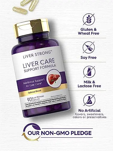 Carlyle Liver Support Supplement | 90 Capsules | Powerful Complex | Liver Care Formula Carlyle Au supplements