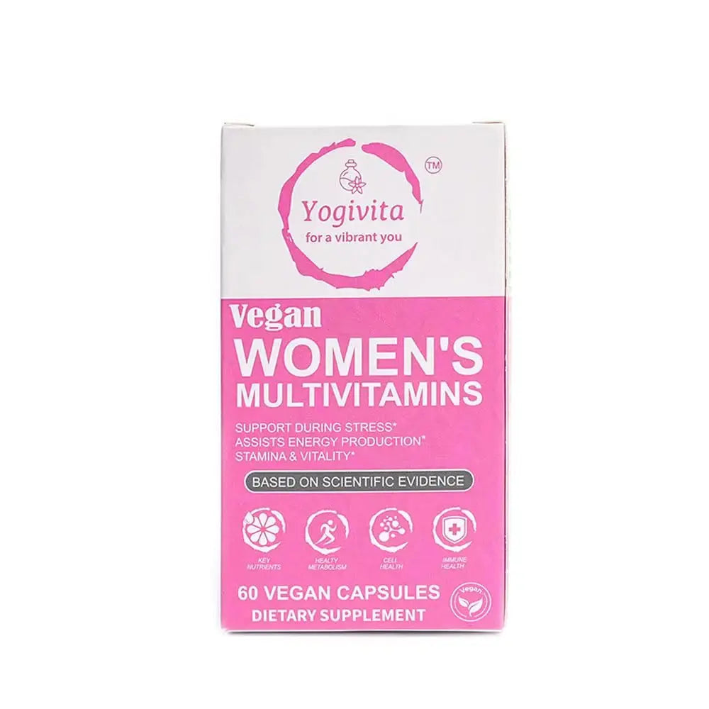Yogivita Women’s Multivitamin – Wellness, Energy & Immune Support – Vegan, Gluten-Free, 60 Capsules Yogivita Au supplements