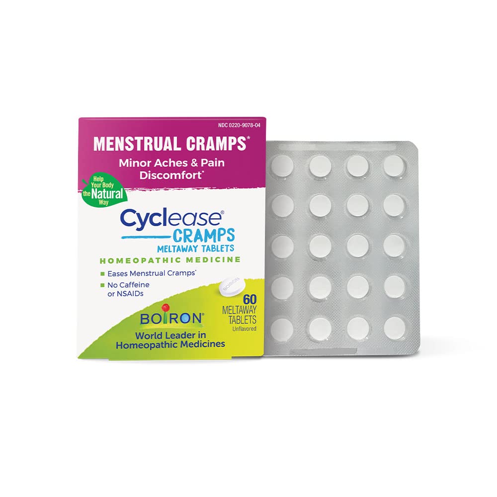 Boiron Cyclease Cramps Tablets for Relief from Menstrual Cramps, Aches, Pain, and Discomfort - 60 Count Boiron Au supplements