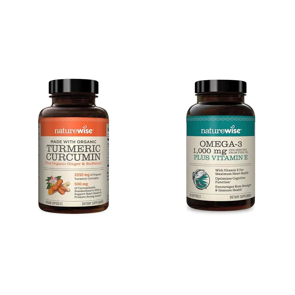 NatureWise Curcumin Turmeric 2250mg 95% Curcuminoids & BioPerine Black Pepper NatureWise Au supplements