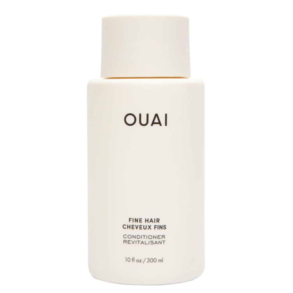 OUAI Fine Hair Conditioner - Volumizing Conditioner for Fine Hair Made with Keratin, Biotin and Chia Seed Oil - Adds Softness, Bounce and Volume - Free from Parabens, Sulfates, and Phthalates (10 Oz) OUAI Au supplements