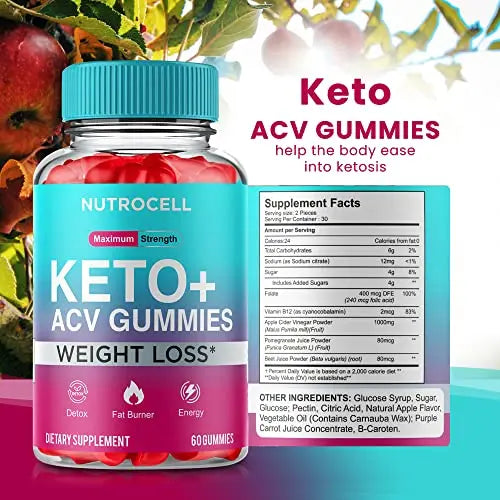 Keto ACV Gummies - Keto Apple Cider Vinegar Gummies - Advanced Weight Loss - Keto SHAPEMODE Au supplements