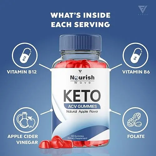 Nourish Wave Keto ACV Gummies Advanced Weight Loss Ketogenic AVC Apple Cider Fyvus Au supplements