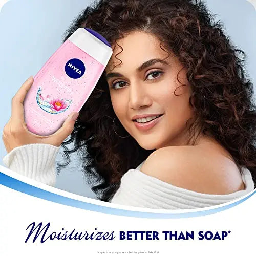 Nivea Bath Shower Water Lily Oil, 250 ML, Moisturizing Skin Cleanser with Oil Pearls and Water Lily Fragrance NIVEA Au supplements