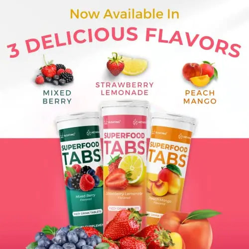 Superfood Tabs Detox Cleanse Drink - Fizzy Nutrition Supplement for Women and Men skinnytabs Au supplements