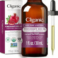 Cliganic Organic Pomegranate Seed Oil, 100% Pure - For Face, Skin | Natural Cold Pressed Unrefined Cliganic Au supplements