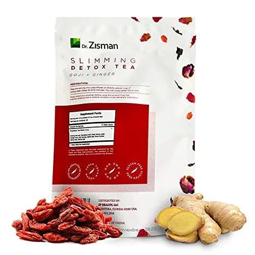 Dr. Zisman ZT Slimming - Goji-Ginger Detox Blend - Healthy Weight Management Organic Dr. Zisman ZT Slimming Tea Au supplements