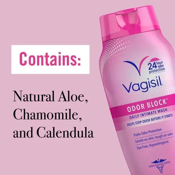 Vagisil Odor Block Daily Intimate Vaginal Wash 12 oz (Pack of 2) Vagisil Au supplements