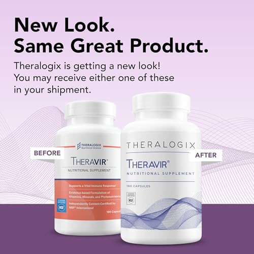 Theralogix Theravir Immune Support Supplement - 90-Day Supply - Immune Support Sup Theralogix Au supplements