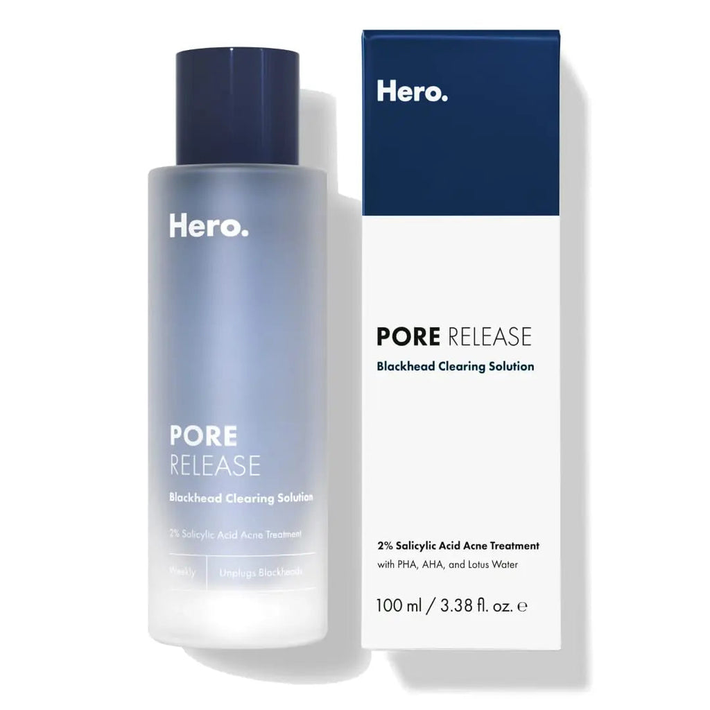 Hero Cosmetics Pore Release Blackhead Clearing Solution - Exfoliating Toner Featuring BHA HERO COSMETICS Au supplements