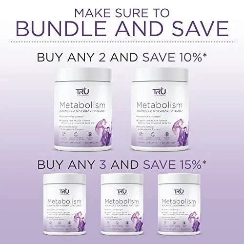 TRU Metabolism, Advanced Fat Loss, Fight Cravings, Boost Mood, No Jitters or Crash TRU Supplements Au supplements