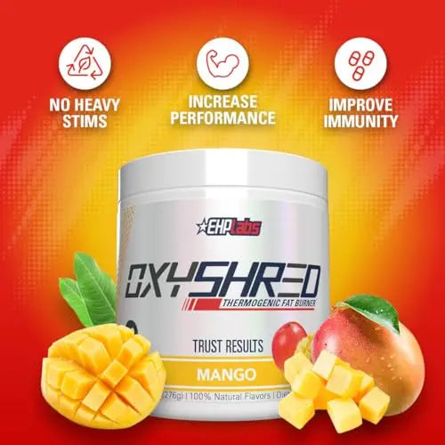 EHP Labs OxyShred Thermogenic Pre Workout Powder & Shredding Supplement - Clinically EHP Labs Au supplements