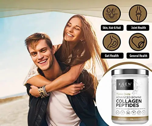K-GEN Bovine Collagen Powder with Premium Quality Ingredients – Pure Hydrolysed Grass-Fed Bovine Collagen K GEN ketogenic enhancement Au supplements