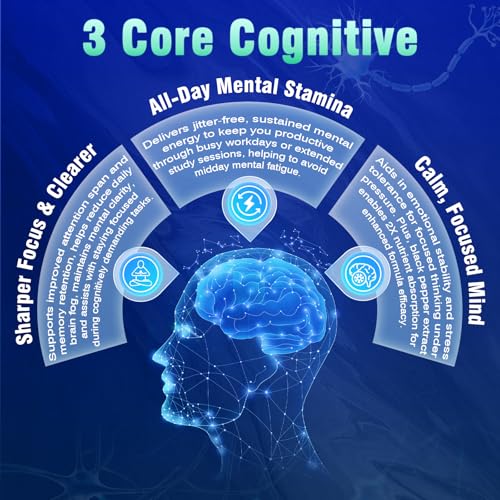 18-in-1 Brain Supplement for Memory and Focus – Nootropic Capsules with Alpha GPC, Bacopa, Ginkgo Biloba, Lion's Mane, Vitamin B6 & B12 | Cognitive Health, Mental Clarity | Vegan, Non-GMO Fenolutra Au supplements