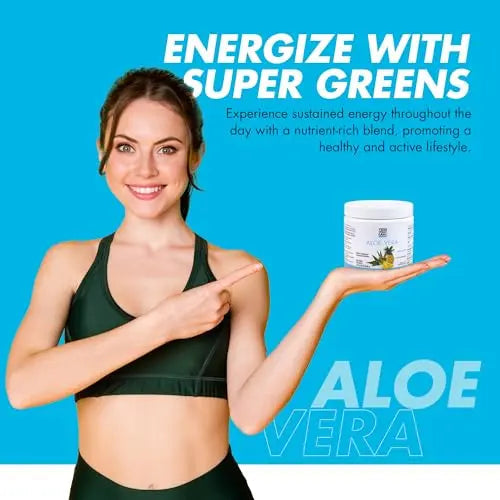 Yes You Can! Organic Aloe Vera Drink Mix - Super Greens Powder - Energy Drink Powder Yes You Can! Au supplements