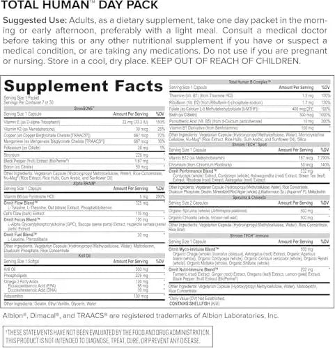 ONNIT Total Human Adult Multivitamin Dietary Supplement Comprehensive Capsule Packs with Day and Night Support ONNIT Au supplements