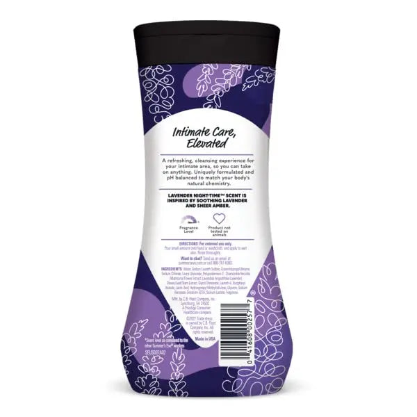 Summer's Eve Night-Time Cleansing Wash, Lavender, 12 Fl Oz (Pack of 3) Summer's Eve Au supplements