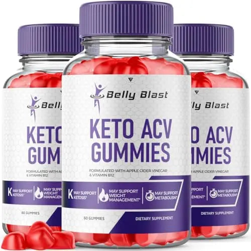 (3 Pack) Belly Blast Keto ACV Gummies, Belly Blast Keto + ACV Gummies Advanced Weight Fyvus Au supplements