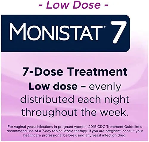 Monistat 7-Day Yeast Infection Treatment | Cream with Disposable Applicators Monistat Au supplements