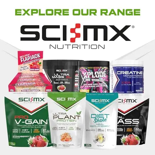 SCI-MX Ultra Plant - Salted Caramel Peanut Flavour Vegan Protein Powder Blend + Vitamin B Complex SCI-MX Au supplements