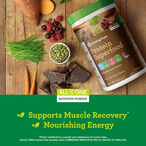 Amazing Grass Protein Superfood, Organic Vegan Protein Powder with Fruit and Vegetables Amazing Grass Au supplements