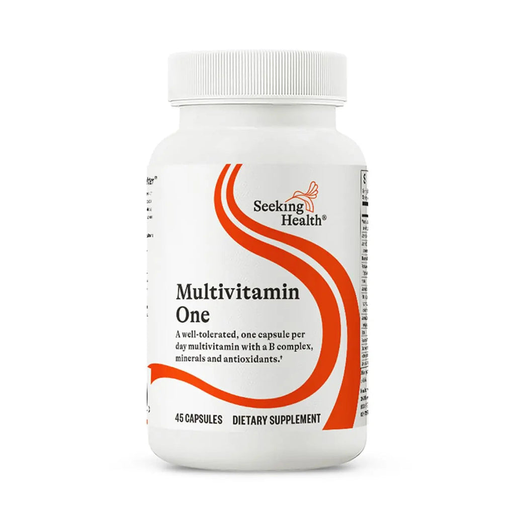 Seeking Health Multivitamin One - Supplement with Zinc, Vitamin B12, & Vitamin A - Magnesium-Free Formula Seeking Health Au supplements