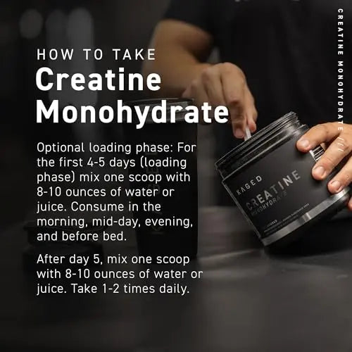 Kaged Pre Sport & Creatine Monohydrate Bundle | Glacier Grape Pre + Unflavored Creatine Kaged Au supplements