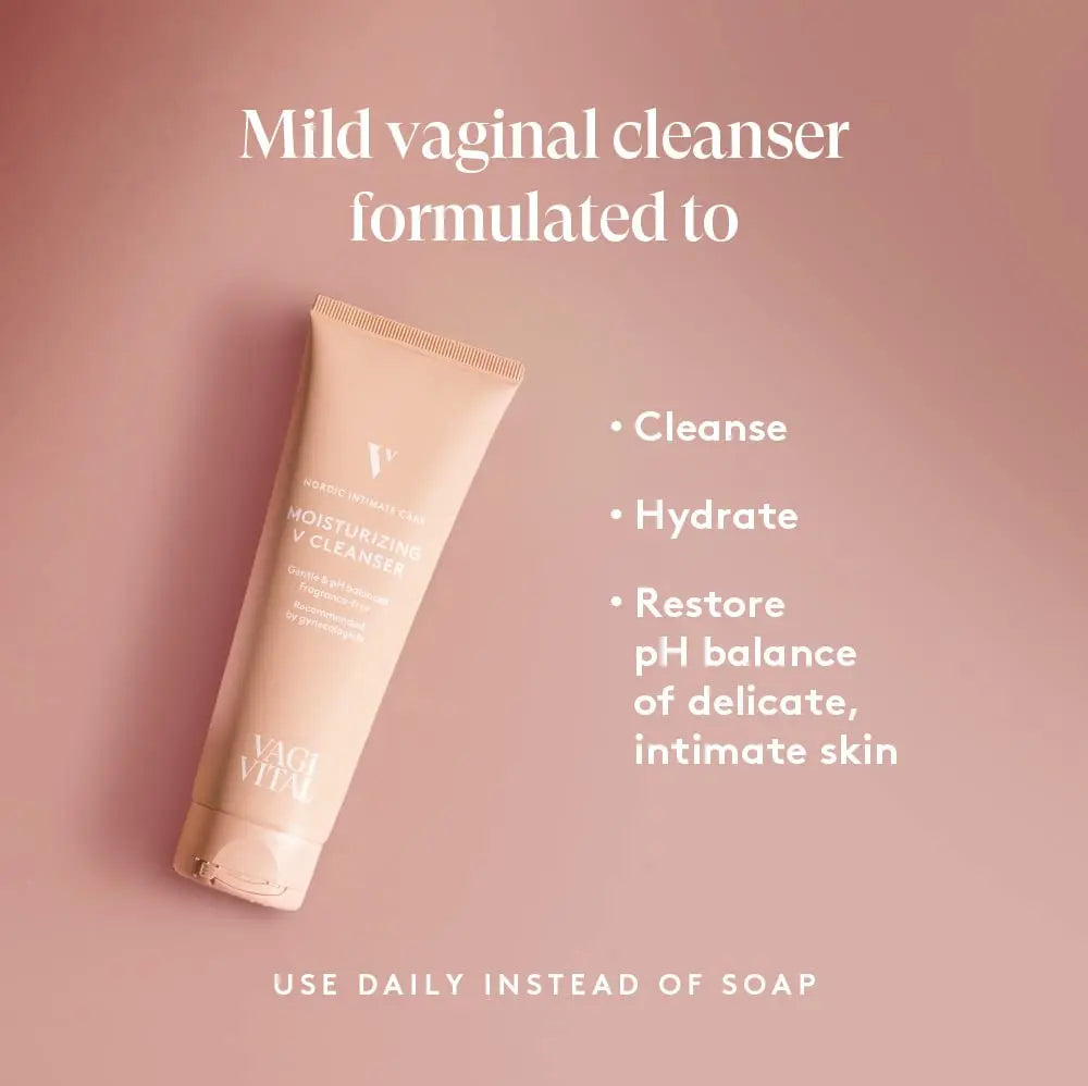 VagiVital V-Cleanser Moisturizing Daily Feminine Wash for Intimate Area, Soap-Free, Fragrance Free VagiVital Au supplements