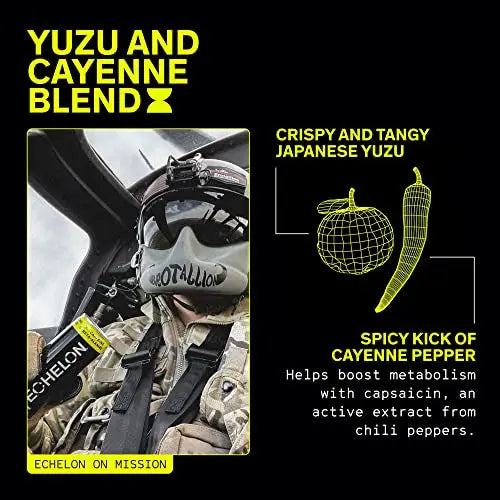 Echelon Pre-Workout Energy Drink - 12-Pack, Yuzu Cayenne - Peak Performance Echelon Au supplements