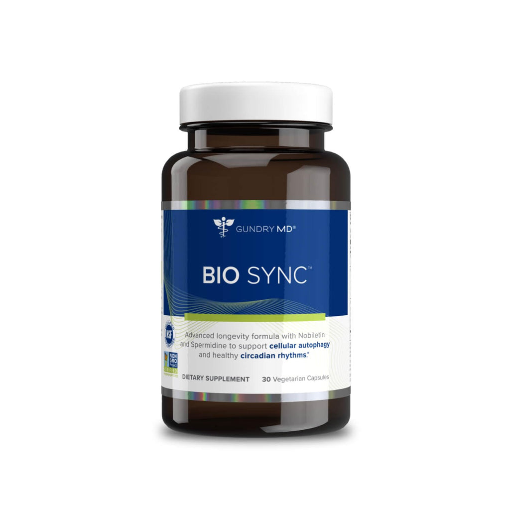 Gundry MD® Bio Sync Supplement for Daytime Energy, Supports Focus and Memory†* - (30 Capsules)
