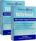 UniScience Group Nitrinol, Natural Nitric Oxide Booster with Beetroot Extract, 60 Tablets UniScience Group Au supplements