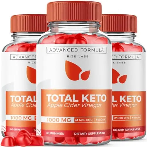 (3 Pack) Total Keto Gummies, Total Keto for Advanced Weight Loss, Total Keto Supplement rize labs Au supplements