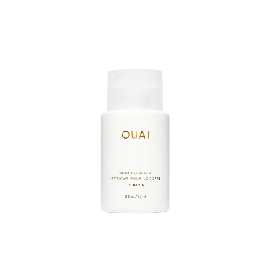 OUAI Body Cleanser, St. Barts Travel Size - Foaming Body Wash with Jojoba Oil & Rosehip Oil to Hydrate, Balance & Soften Skin - Paraben, Phthalate & Sulfate Free Skin Care Products (3 fl oz) OUAI Au supplements
