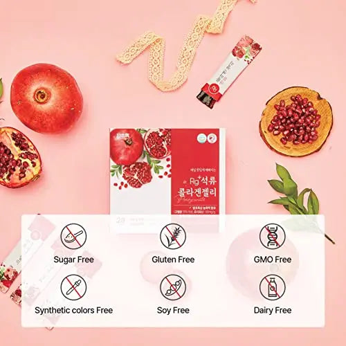 HAMCHOROK Rg+ Anti-Aging Korean-Beauty Pomegranate Collagen Jelly +Vitamin C&E HAMCHOROK Au supplements