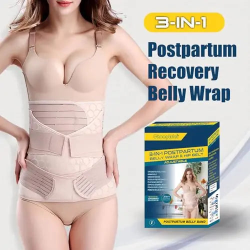 ChongErfei 3 in 1 Postpartum Support - Recovery Belly/waist/pelvis Belt Shapewear Slimming ChongErfei Au supplements