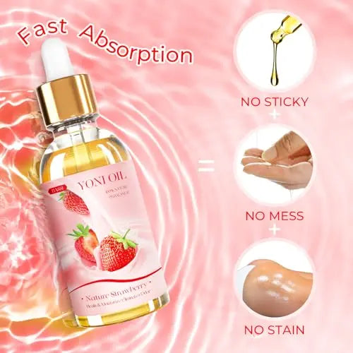 BASSI 2PCS Yoni Oil Organic Feminine Oil Vaginal Moisturizer - Ph Balance for Women - Feminine Deodorant BASSI Au supplements